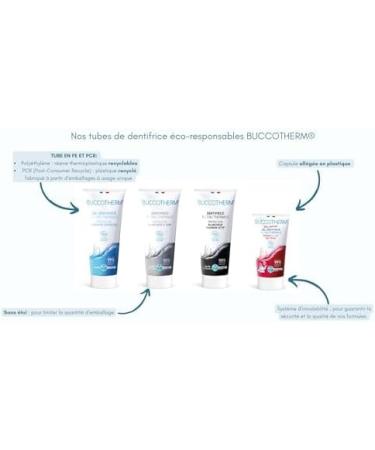 BUCCOTHERM | Child Protection Toothpaste Gel 2/6 years | Fights cavities | Strawberry flavor Sugar-free | Certified organic | 100% natural ingredients | Pack of 3x50 ml - Buy Online on GoSupps.com