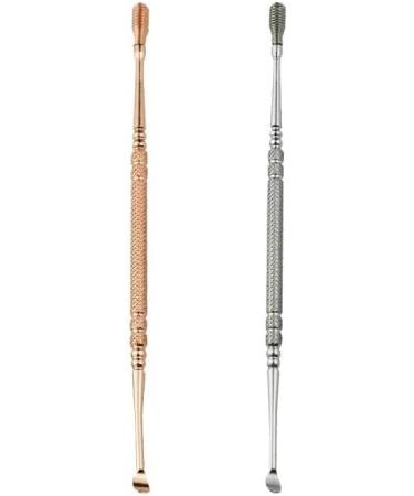Portable Ear Cleaner Stainless Steel Ear Spoon Set Stainless Steel Ear Wax Remover Reusable Stainless Steel Ear Wax Remover Set Ear Wax Easily Removed Ideal for Personal and Home Use(A-silver) - Buy Online on GoSupps.com