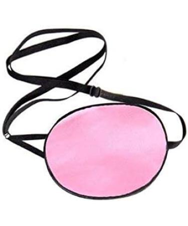 1PCS Unisex Soft Silk Elastic Eye Patch Lazy Eye Single Eye Cover Pads with Adjustable Strap for Lazy Eye/Amblyopia/Strabismus (Pink Adult) - Buy Online on GoSupps.com