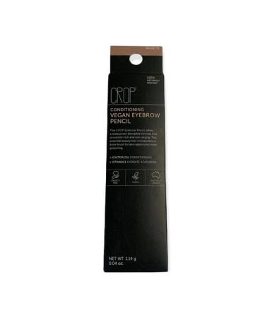 CROP Conditioning Vegan Eyebrow Pencil - Brunette | Cruelty-Free Formula - Buy Online on GoSupps.com