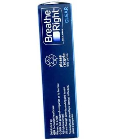 Breathe Right Nasal Strips Clear Sensitive Skin Small/Medium - 30 Strips x 4 Packs - Buy Online on GoSupps.com