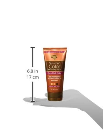 Banana Boat Summer Color Sunless Lotion Deep Dark 6 fl oz - Buy Online on GoSupps.com