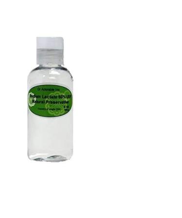 Sodium Lactate 60% USP Natural Preservative 4 oz