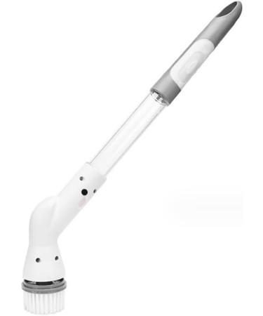 Jalzdieod Electric Scrubbers Cleaning Brush Scrubbers Adjust Extension Handle Electric Scrubbers Easy Install Easy to Use White - Buy Online on GoSupps.com