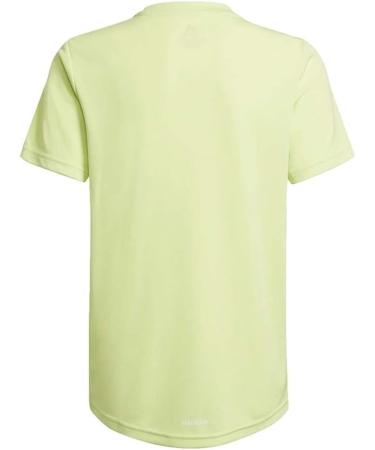 Buy adidas Boys B Sl T T-Shirt (7-8 Years) - Pulse Lime/Legacy Teal | International Shipping Available - Buy Online on GoSupps.com