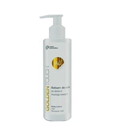 Invex Remedies Au100 Monoionic Gold Golden Body Milk Combination of Golden Monoionic Argan Oil and Vitamin B3 Invex Remedies