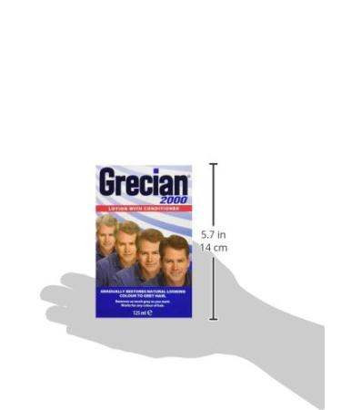 Grecian 2000 Lotion with Conditioner 125 ml - Hair Regrowth & Dandruff Relief | International Shipping Available - Buy Online on GoSupps.com