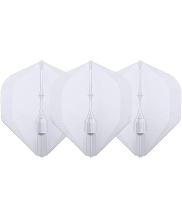 LSTYLE Dart Flights - L1 PRO/KAMI/EZ Standard Shape (Ez White) for Soft Tip and Steel Tip Darts - Buy Online on GoSupps.com