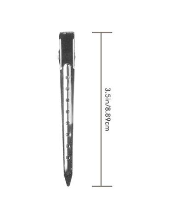 Diane Duck Bill Hair Clips 12 Pack - Silver, 12 Count - Buy Online on GoSupps.com