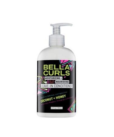 Bella Curls Coconut and Honey Hair Care Combo Set (LEAVE-IN-CONDITIONER) 1 Count (Pack of 1)