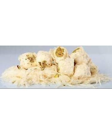 Turkish Delights I Pismaniye with Pistachio 250 g I Turkish Delight with Halva and Pistachio Flavor | Traditional Confectionery from Hal - Buy Online on GoSupps.com
