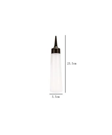 Lasenersm 2-Piece Hair Dyeing & Coloring Bottle Set - 250ml Applicator for Salon & Home Use (Black) - Hair Color & Shampoo Bottles with Scale - Buy Online on GoSupps.com