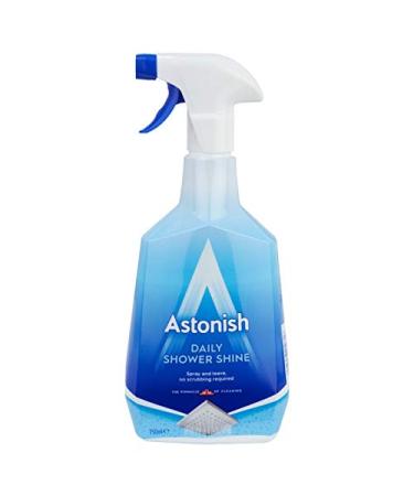 Astonish Daily Shower Shine 750ML This Daily Shower Shine is The Pinnacle of Cleaning and just Requires Spraying and Then Leaving There's no scrubbing Required.
