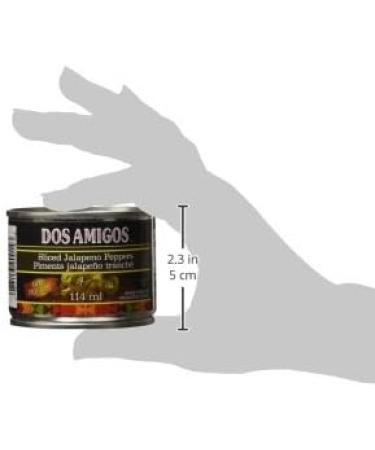 DOS AMIGOS Hot Sliced Jalapenos 24 Count - Buy Online on GoSupps.com