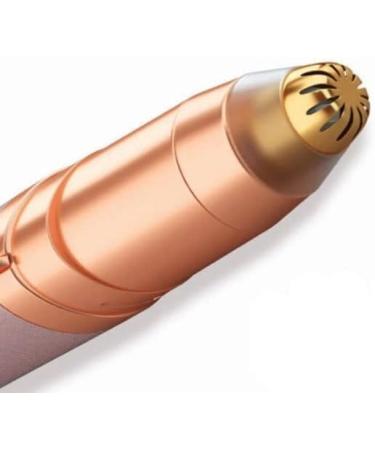 Portable USB Rechargeable Eyebrow Hair Remover - Facial Hair Remover with Light & 3D Arc Cutter Head for Labial Facial & Ear Use - Ideal for Precision Grooming - Buy Online on GoSupps.com