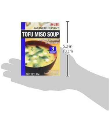 S&B Miso Soup with Tofu 30 g - Buy Online on GoSupps.com
