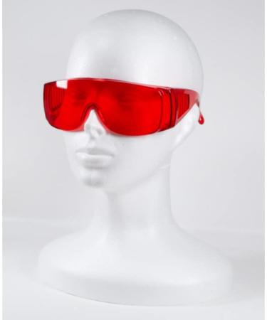UvTech Sleep-1: 100% Light Red Glasses | Ultimate Blue & Green Light Filters | Gaming & PC Blue Light Blocking Goggles for Men & Women - Buy Online on GoSupps.com