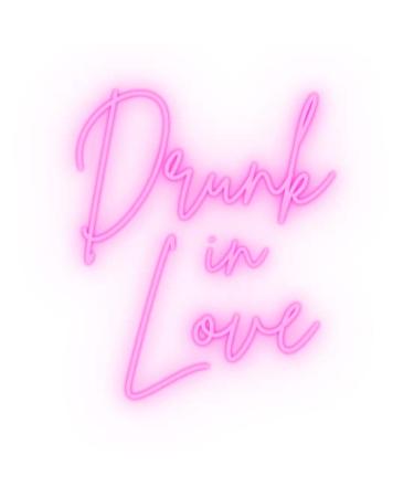 Valentines Day Design Edible Cocktail Drink Toppers x 1 Sheet (Drunk In Love 15 x 2 Inch) Drunk In Love 15 X 2 Inch