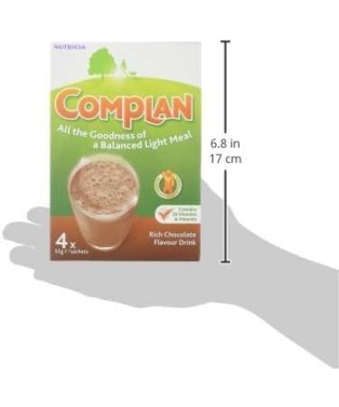 Complan Boisson riche au chocolat 4 sachets de 55 g - Buy Online on GoSupps.com