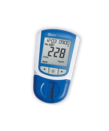 Mission 23932 3-in-1 Cholesterol Monitor - Measure Cholesterol Triglycerides LDL & HDL Levels Worldwide - Buy Online on GoSupps.com