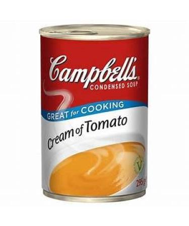 Desconocido Campbell's Cream of Tomato 295g Pack 3!