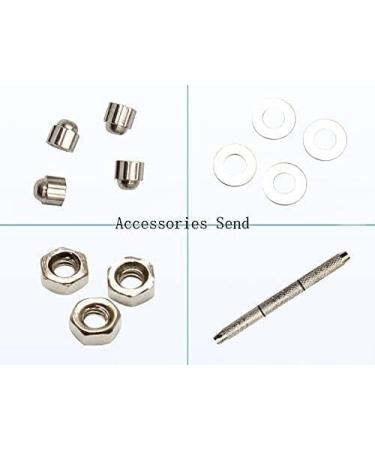 Mayabi Metal Replacement Nose Bridge - Alloy Glass Brace for Borderless Glasses | Glasses Repair Accessories for Adults - C05 - Buy Online on GoSupps.com
