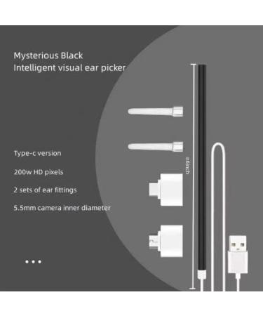 Home Ear Wax Removal Kit with 1080P Camera - Ear Cleaner with LED Light for iPhone & Android - Buy Online on GoSupps.com