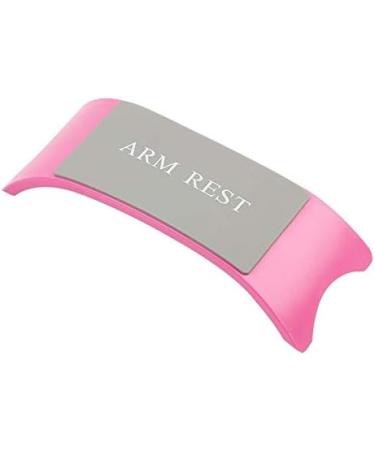New Plastic Silicone Pad Mat Nail Art Cushion Pillow Hand Holder Nail Arm Rest Easy Clean Wrist Support Beauty Manicure Tools - (Color: Pink) - Buy Online on GoSupps.com