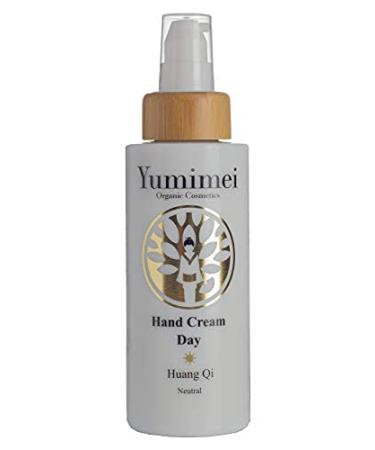 Yumimei natural cosmetics day hand cream. Anti-aging effect based on traditional Chinese medicine. Fragrance-free. Organic. 100ml