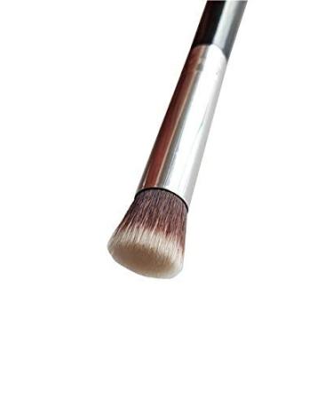 Mini Precision Flat Top Kabuki Brush - Mypreface Synthetic Small Brush for Acne and Undereye Blending - Black - Buy Online on GoSupps.com