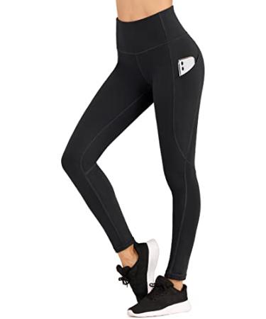 High Waist Tapered Yoga Running Leggings With Pockets With Pockets