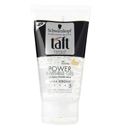 Schwarzkopf Taft Power Invisible Gel (Mega Strong) Pack of 3 tubes of 150 ml