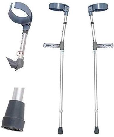 Forearm Crutches Adjustable Underarm Crutches Aluminum Crutches for Adults and Teenagers Adjustable Lightweight Handles Comfortable Grips Sturdy high Density Aluminum 2pcs Lightweight Arm Crutch - Buy Online on GoSupps.com