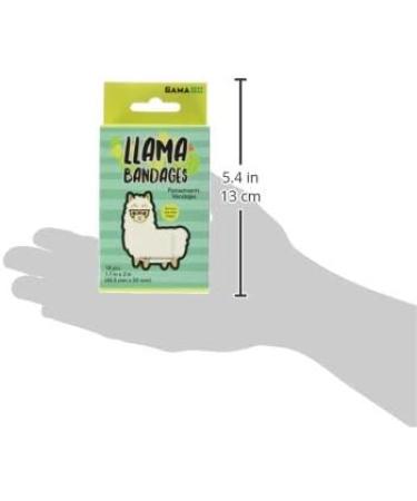 GAMAGO Llama Bandages for Kids - Set of 18 Sterile & Latex-Free First Aid Bandages - Fun Gift for Kidults & Children - Buy Online on GoSupps.com