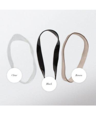 Kitsch No-Snag Mini Gummy Hair Bands for Hair Styling | 200 Pcs, 2pack (Black) - Perfect Hair Ties for Toddlers | Braids, Ponytails | Holiday Gift - Buy Online on GoSupps.com