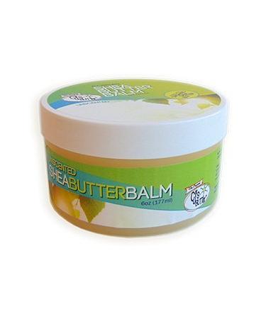 The Original CJ's BUTTer All Natural Shea Butter Balm - Unscented 6 oz. Pot