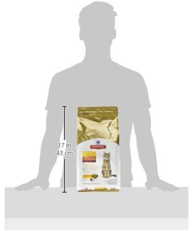 Hill's Science Diet Adult Urinary & Hairball Control Cat Food Chicken Recipe Dry Cat Food 3.5 lb Bag Adult | Chicken 1.59 kg (Pack of 1) - Buy Online on GoSupps.com