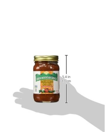 Green Mountain Gringo Medium Salsa 16 Oz (Pack of 2) - 1 Pound (Pack of 2) - Buy Online on GoSupps.com
