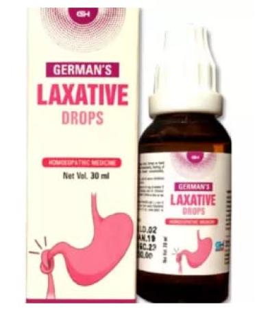 German Homeopathy Care Laxative Drops Helpful in Regulating Bowel Movement Chronic Constipation Indigestion (30ml)