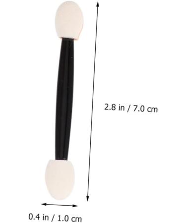 FOMIYES 24pcs Eyeshadow Brush Kit Makeup Eyeshadow Brush Eye Shadow Stick Dedicated Miss Makeup Tools 7cm Black - Buy Online on GoSupps.com