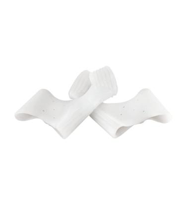 Healeved 2 Pairs Correctors Orthotic Separator Gel Cushion for Sitting Gel Bunion Bunion Brace Thumb Straighteners Separator Eversion Orthotics Splitter