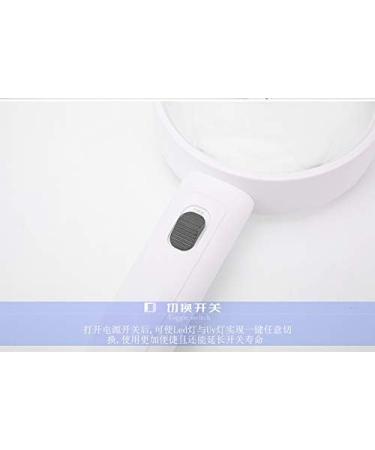 Hand-held Magnifier with Lamp 20 Times Old Man Reading Portable High-Definition High-Power Optical Zoom Lens Made in China - Buy Online on GoSupps.com