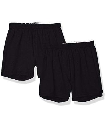 Soffe Juniors' Authentic Cheer Short 2-Pack Medium Black (2-pack)