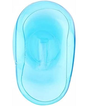 Clear Silicone Ear Cover Hair Color Shield - Blue | Ear Manhole Shield for Hair Dyes, Shower, Bathing - Buy Online on GoSupps.com