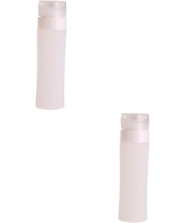 Beaupretty Travel Soap Make empty squeeze bottle empty make compact Sample Jars Empty Silicone Bottle empty make containers Refillable Bottle Container cosmetic jars white dispenser make - Buy Online on GoSupps.com