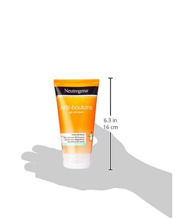Neutrogena Anti-Button Peeling Gel 150ml | Salicylic Acid for Acne-Prone Skin | Fragrance-Free | International Shipping - Buy Online on GoSupps.com
