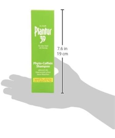  Plantur 39 Plantur 39 Phyto-caffeine shampoo especially for colored and damaged hair caring shampoo to prevent menopausal hair loss 1 x 250 ml - Buy Online on GoSupps.com