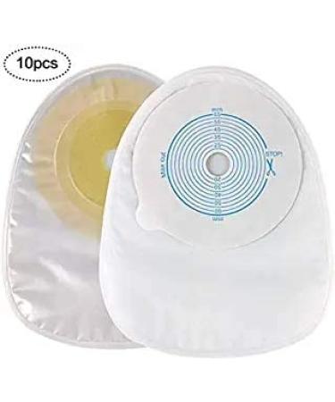 Disposable Colostomy Bags One-Piece Closed Stoma Bag | Ostomy Max Cut to Fit 20-65MM | Pack of 10 PCS Ostomy-C001 - Buy Online on GoSupps.com
