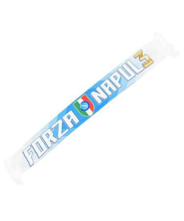 SSC NAPOLI Men's Campioni Forza Napul3 Scarf Samples White One Size