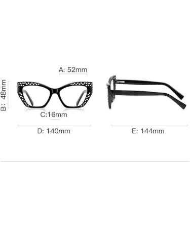 Vintage Blue Light Blocking Reading Glasses - TR Frame Clear Vision Flat Light Mirror Eyewear 1.50 C1 - International Shipping Available - Buy Online on GoSupps.com